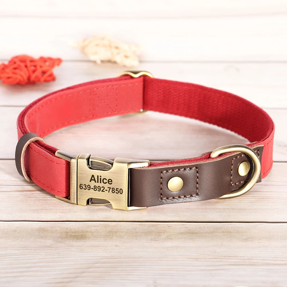Paw&Dog Custom Leather Collar