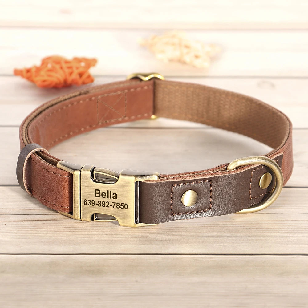 Paw&Dog Custom Leather Collar
