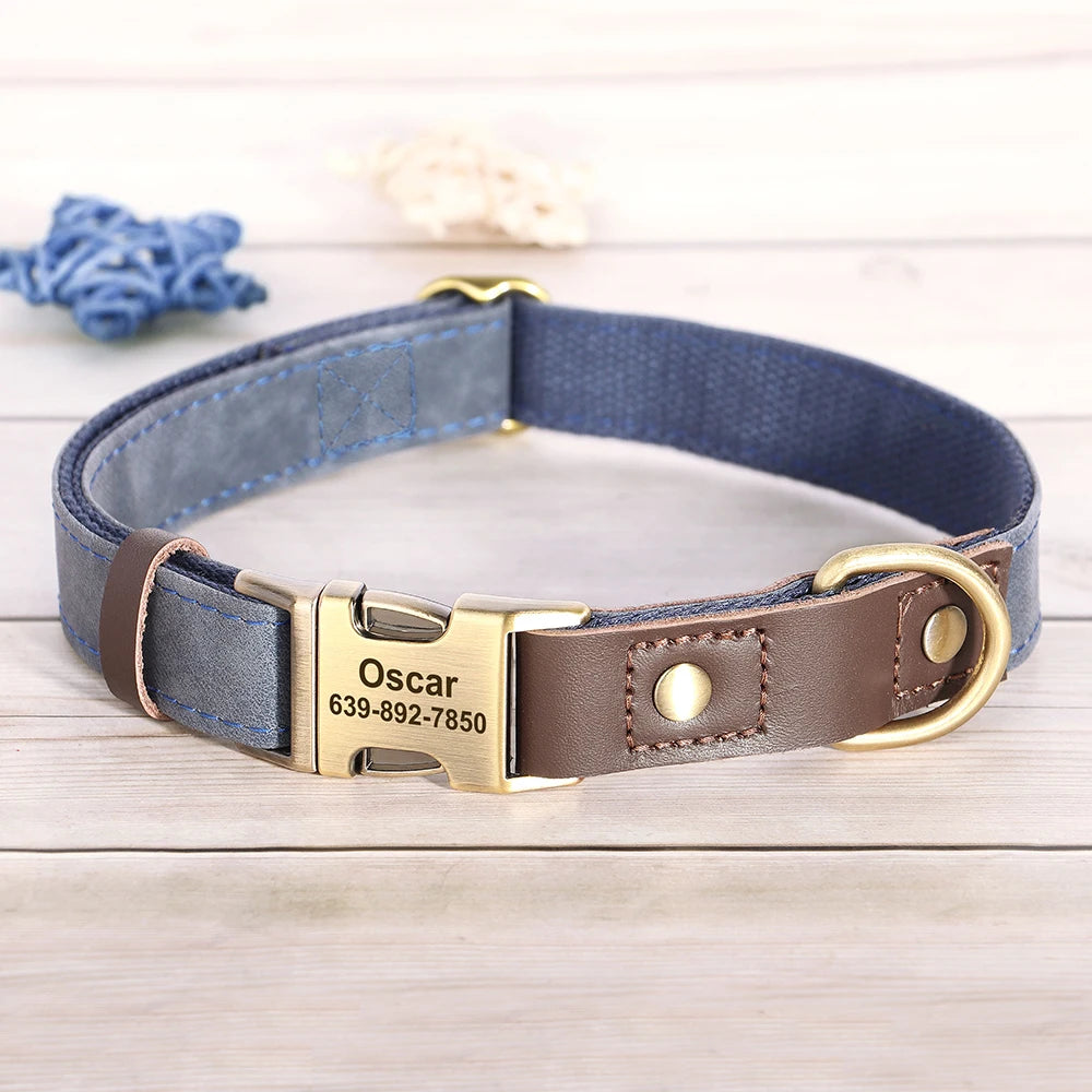 Paw&Dog Custom Leather Collar