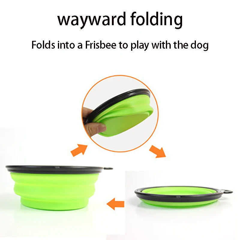 Paw&Dog Collapsible Silicone Bowl