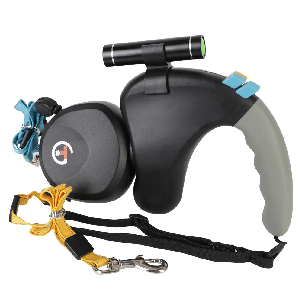 Paw&Dog Dual Retractable Leash
